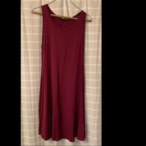 Stretchy J Crew burgundy dress